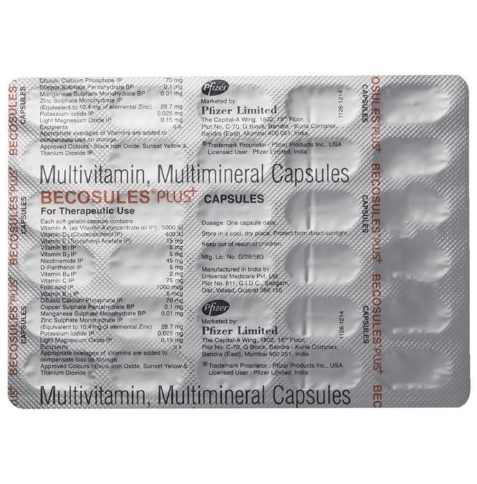 Becosules Plus Capsules