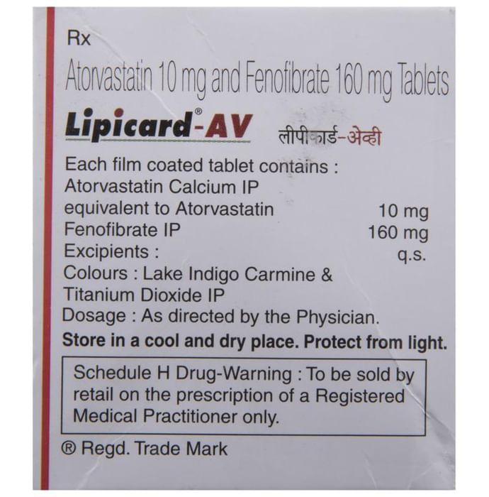 Lipicard-AV Tablets