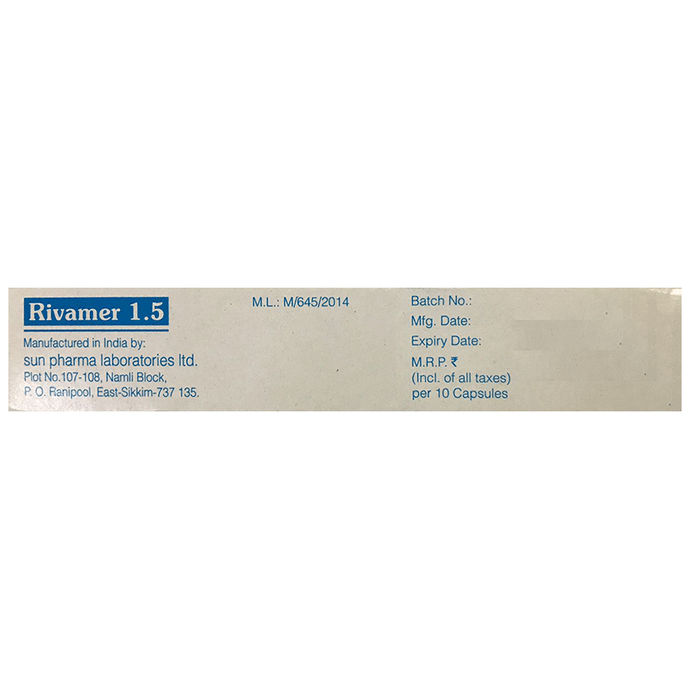 Rivamer 1.5 Capsules