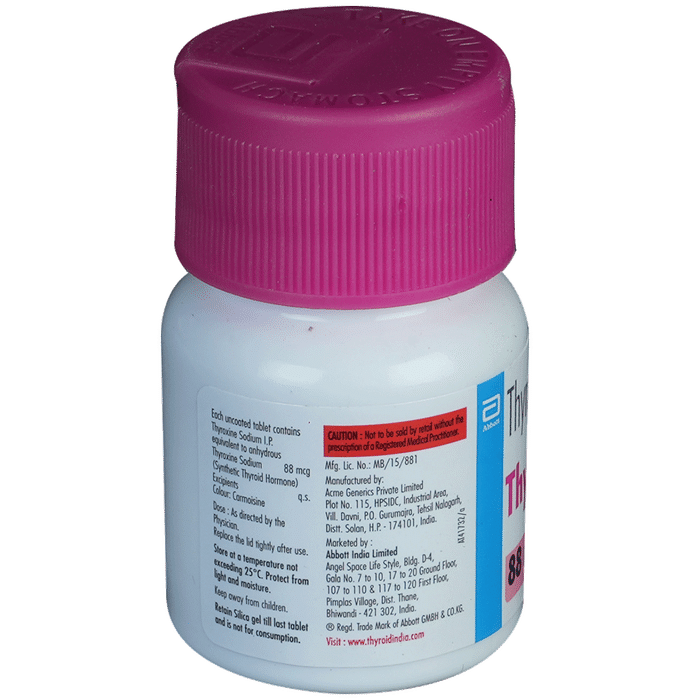 Thyronorm 88 mcg Tablets