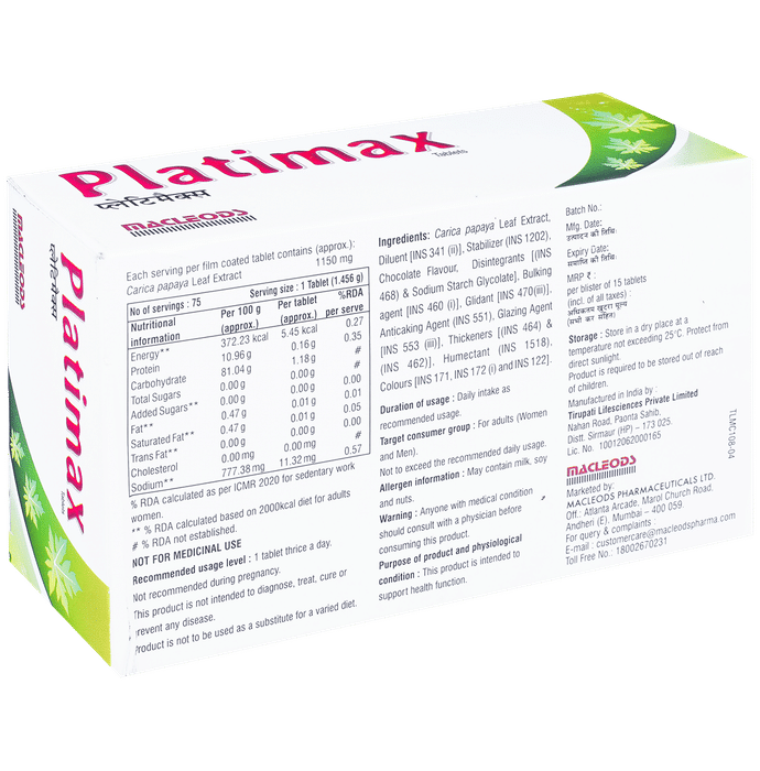 Platimax Tablet