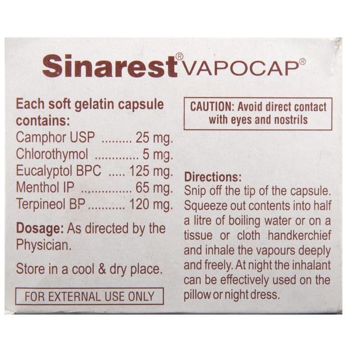 Sinarest Vapocap Capsule