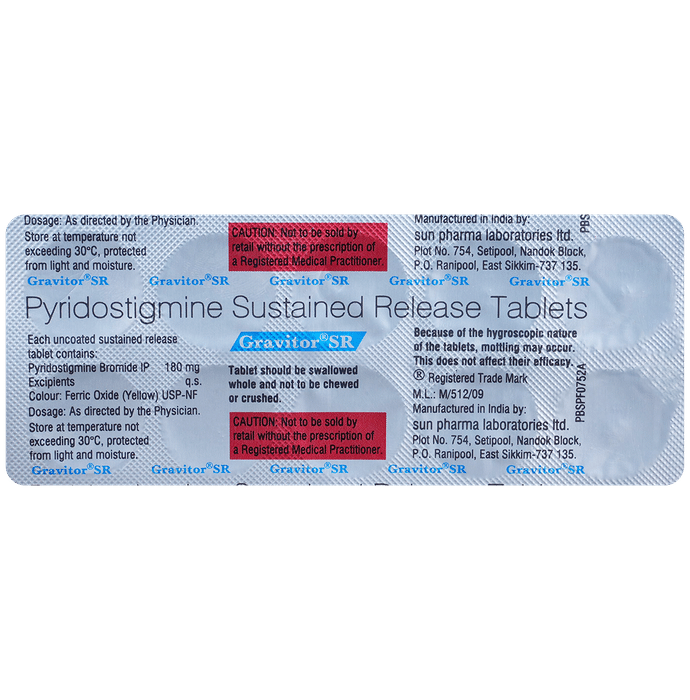 Gravitor SR Tablets