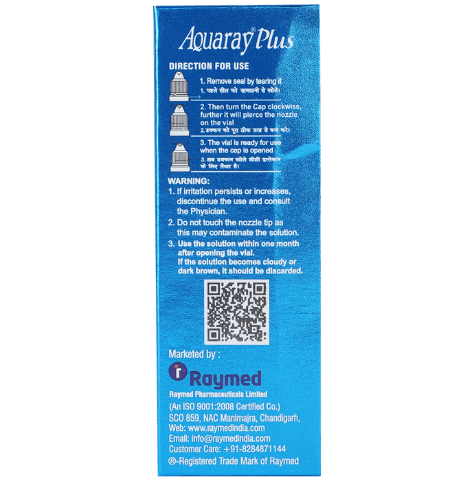 Aquaray Plus Eye Drops