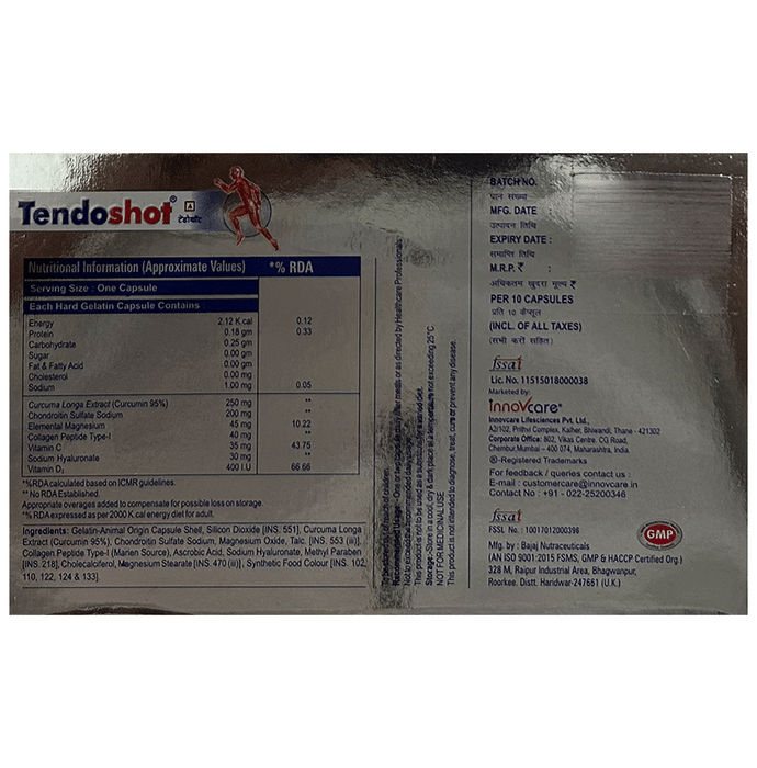 Tendoshot Capsule