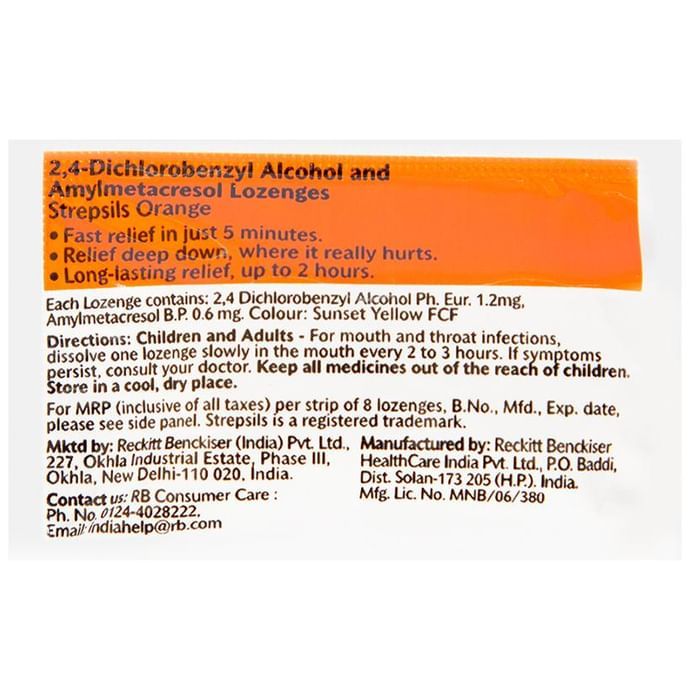 Strepsils Medicated Throat Lozenges