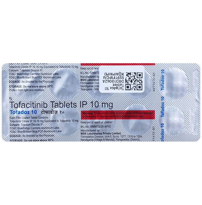 Tofadoz 10 Tablets