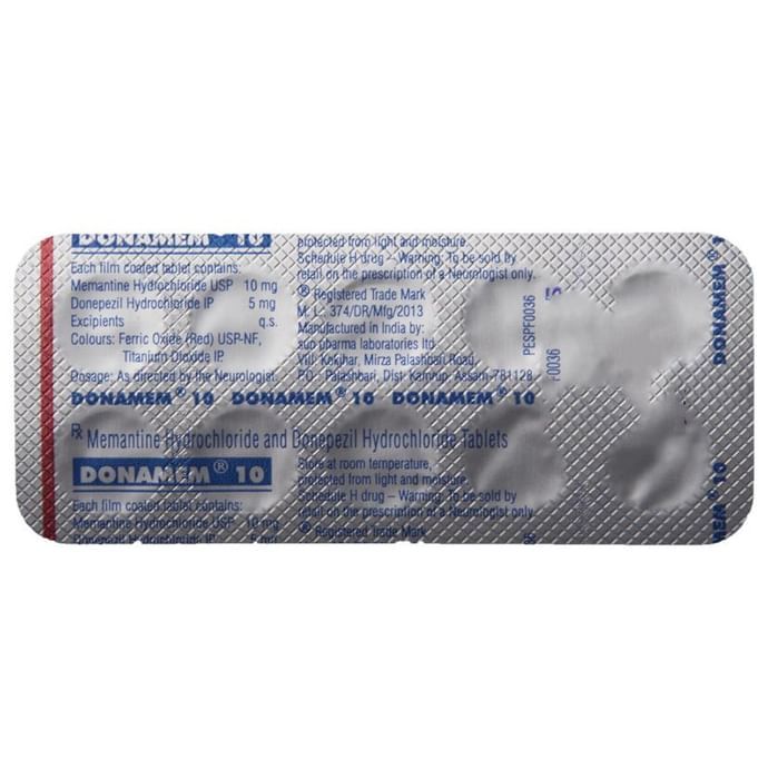 Donamem 10 Tablets