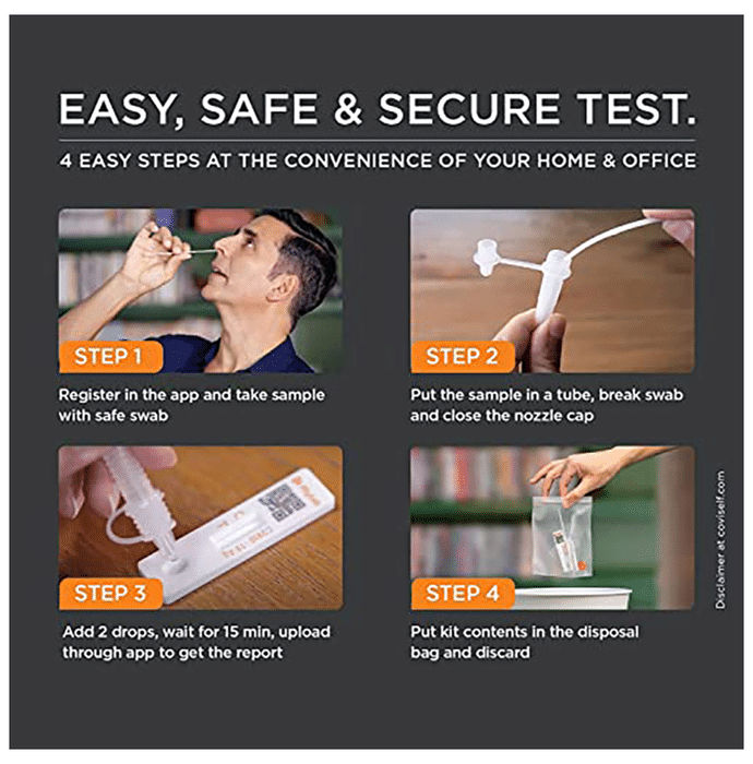 Mylab CoviSelf COVID-19 Antigen lateral Flow Test Device