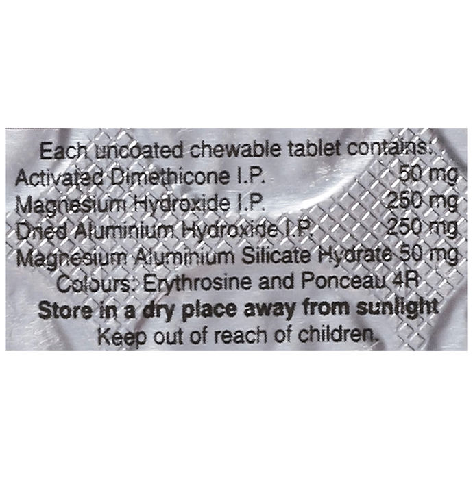 Gelusil Mps Chewable Tablet Mint