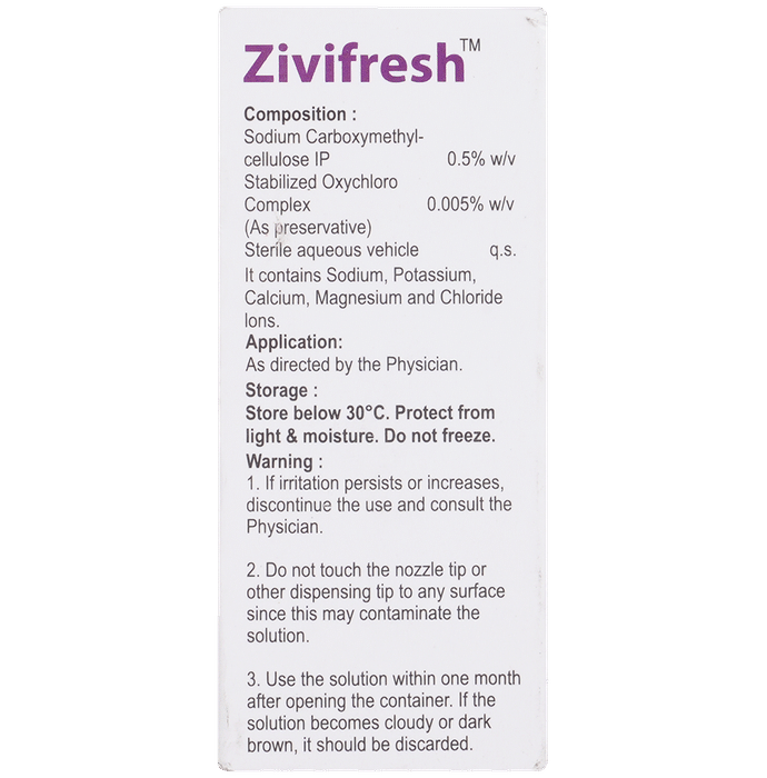 Zivifresh Eye Drops