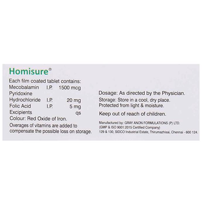 Homisure Tablet