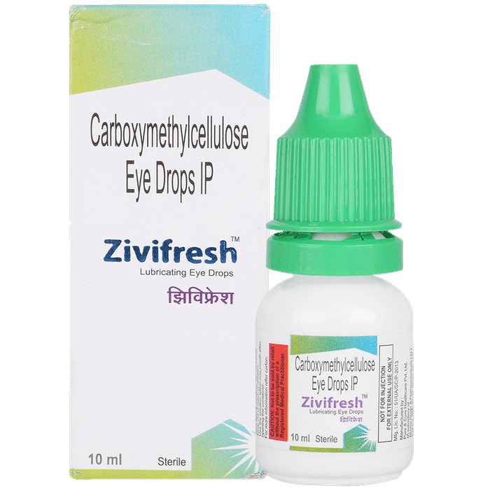 Zivifresh Lubricating Eye Drops