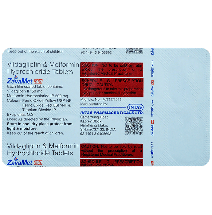 Zavamet 500 Tablets