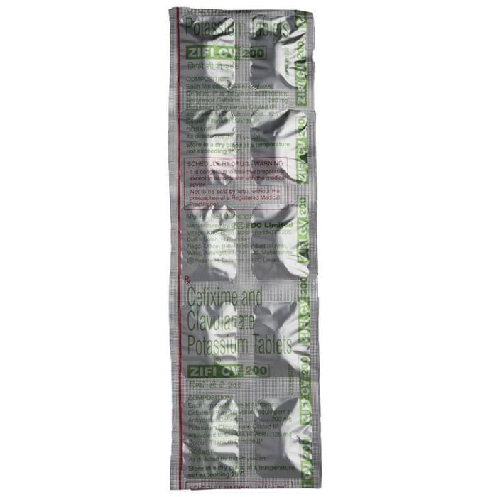 Zifi CV 200 Tablets