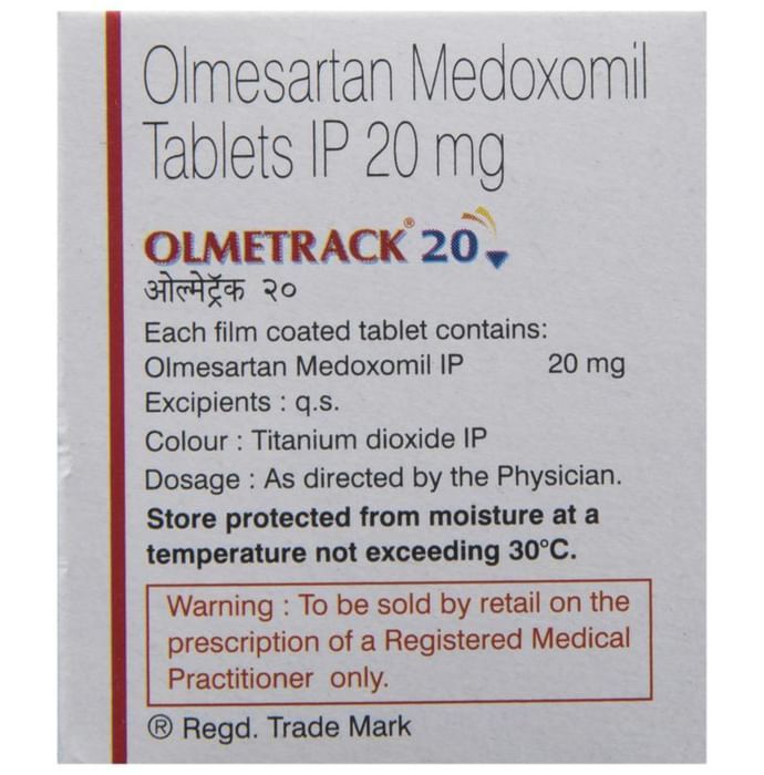Olmetrack 20 Tablets