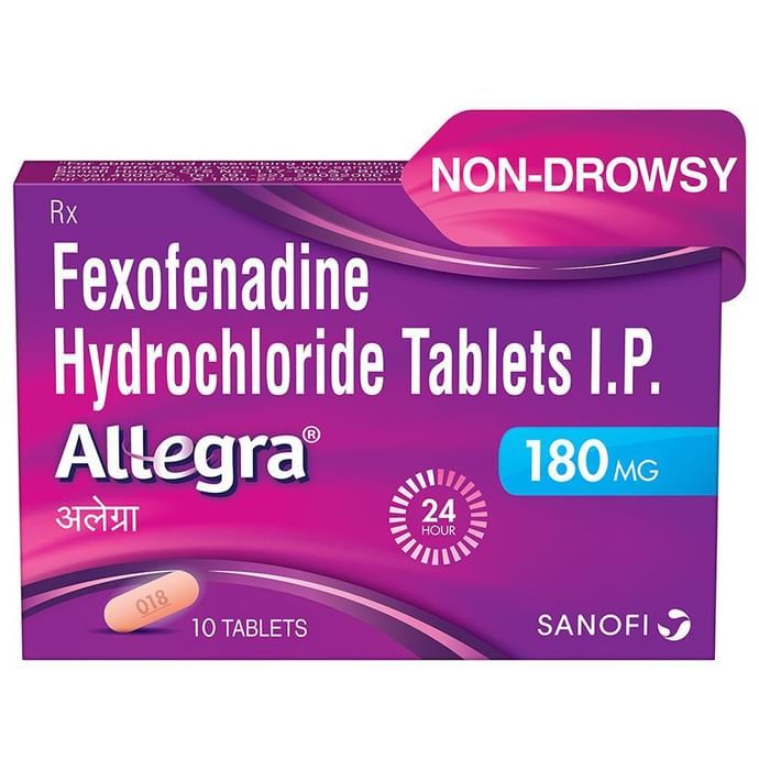 Allegra 180mg Tablets