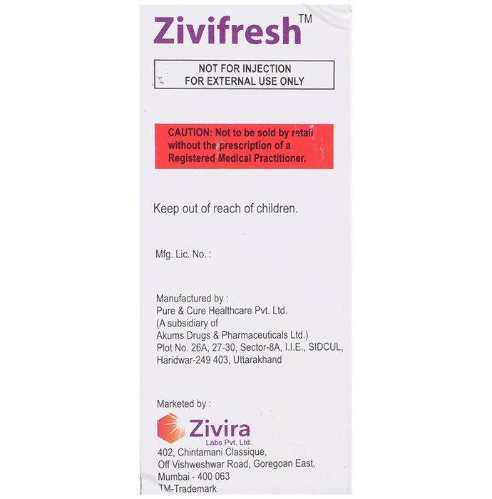 Zivifresh Eye Drops