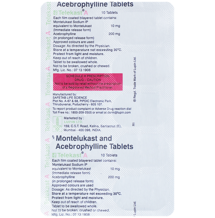 Telekast A Tablets
