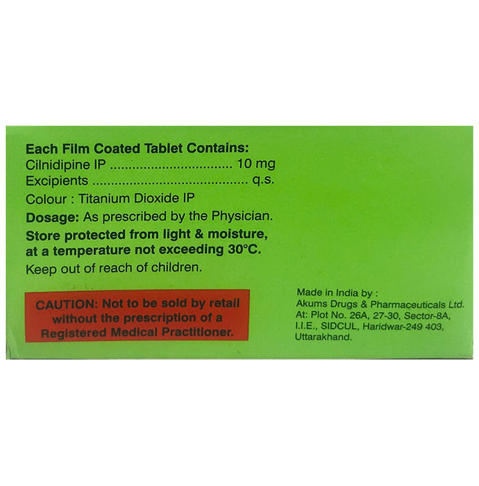Cilniblu 10 Tablets