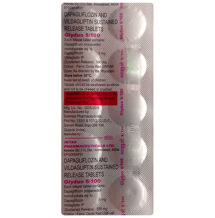 Glyduo 5/100 Tablets