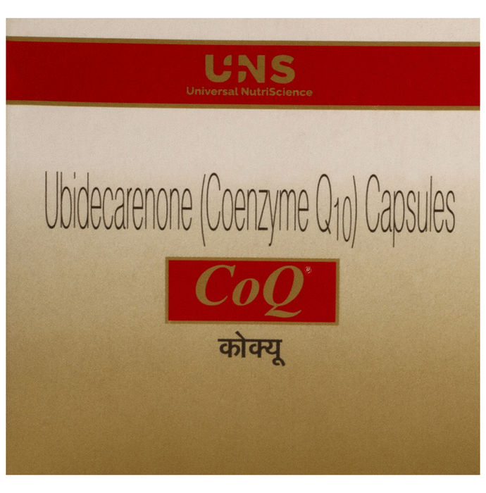 CoQ 30mg Coenzyme Q10 Capsule