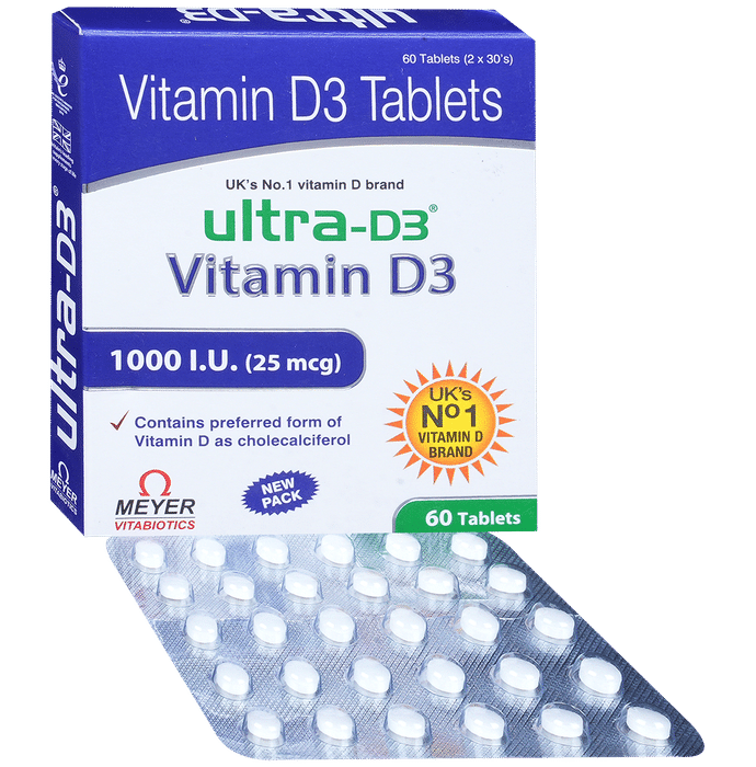 Ultra-D3 1K IU Tablets