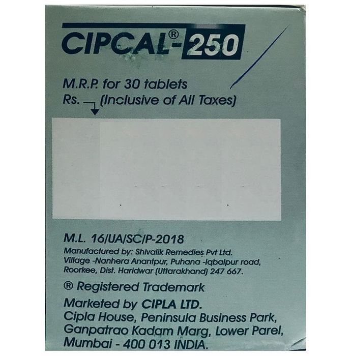Cipcal-250 Tablets