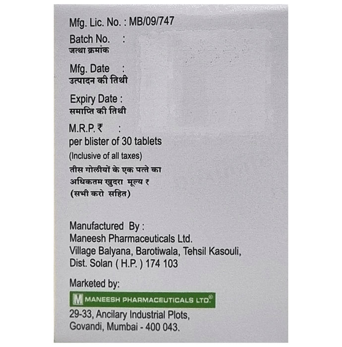 Doxinate Plus Tablets