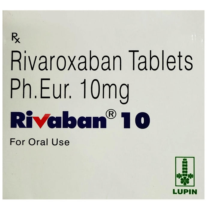 Rivaban 10 Tablets