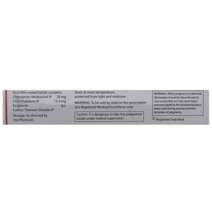 Olmezest CH 20 Tablets