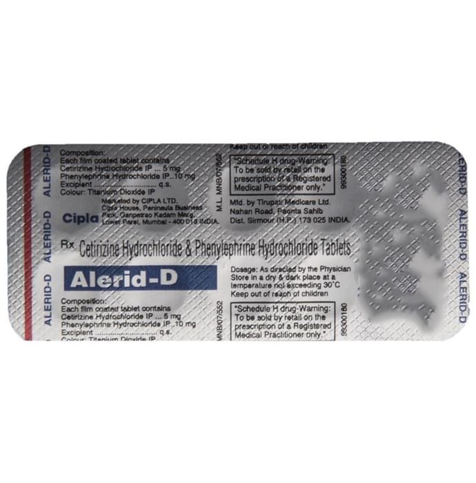 Alerid-D Tablets