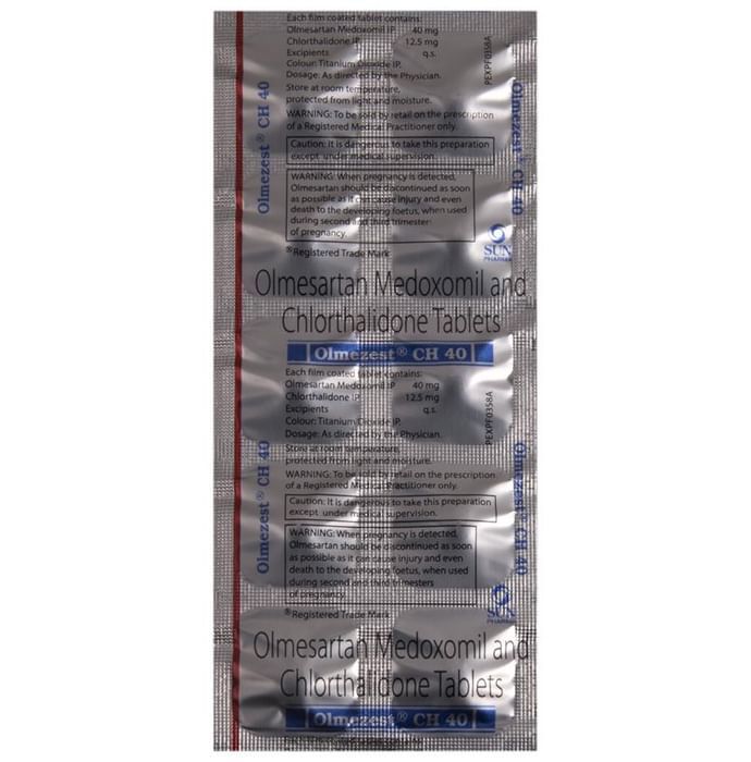 Olmezest CH 40 Tablets
