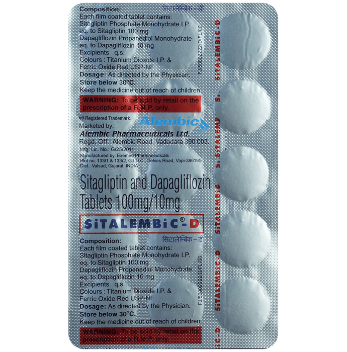 Sitalembic D Tablets