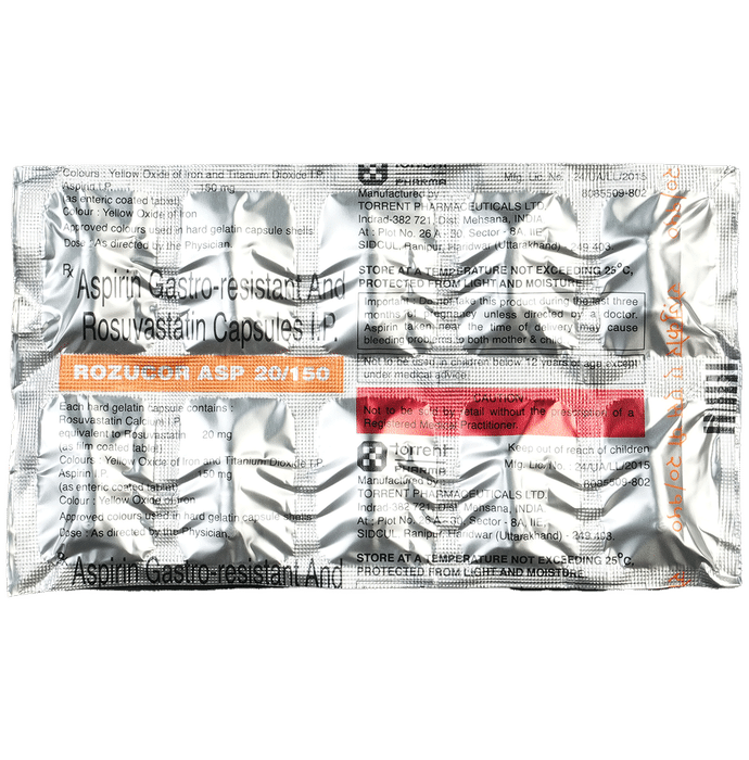 Rozucor ASP 20/150 Capsules