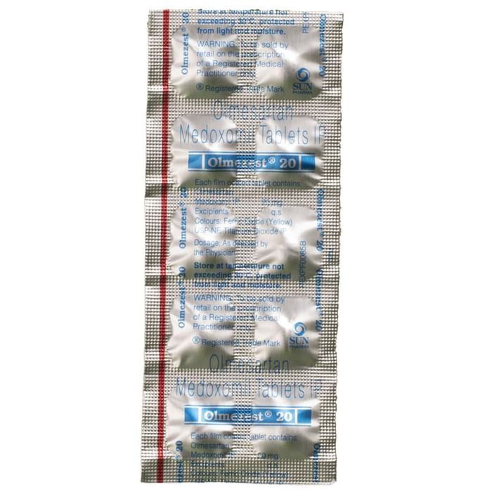 Olmezest 20 Tablets