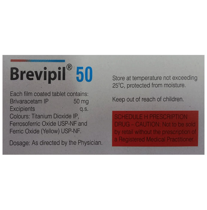 Brevipil 50 Tablets