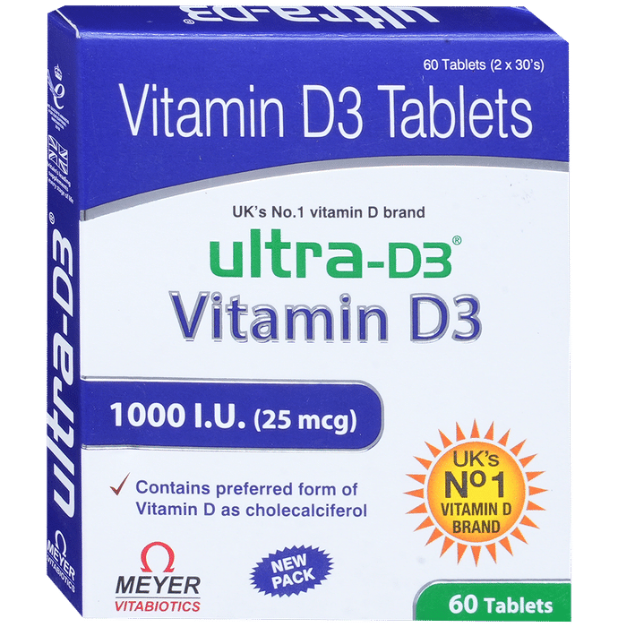 Ultra-D3 1K IU Tablets