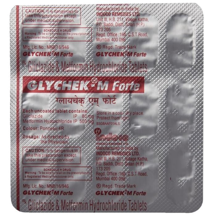 Glychek-M Forte Tablets