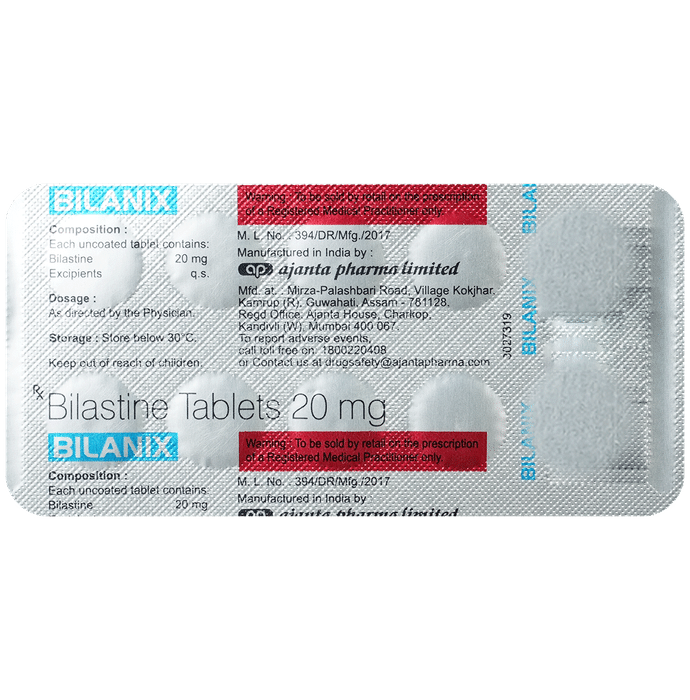 Bilanix Tablets
