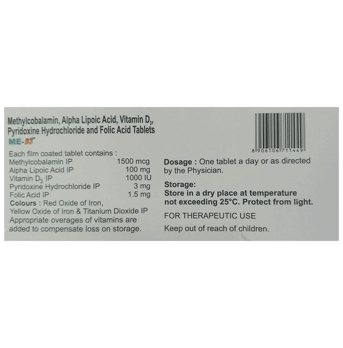 ME-D3 Tablets 