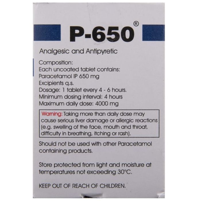 P-650 Tablets 