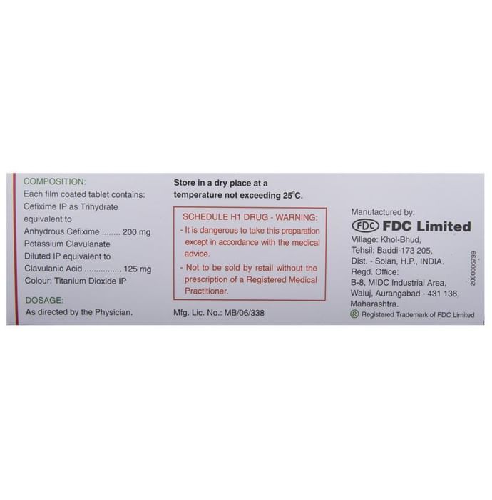 Zifi CV 200 Tablets