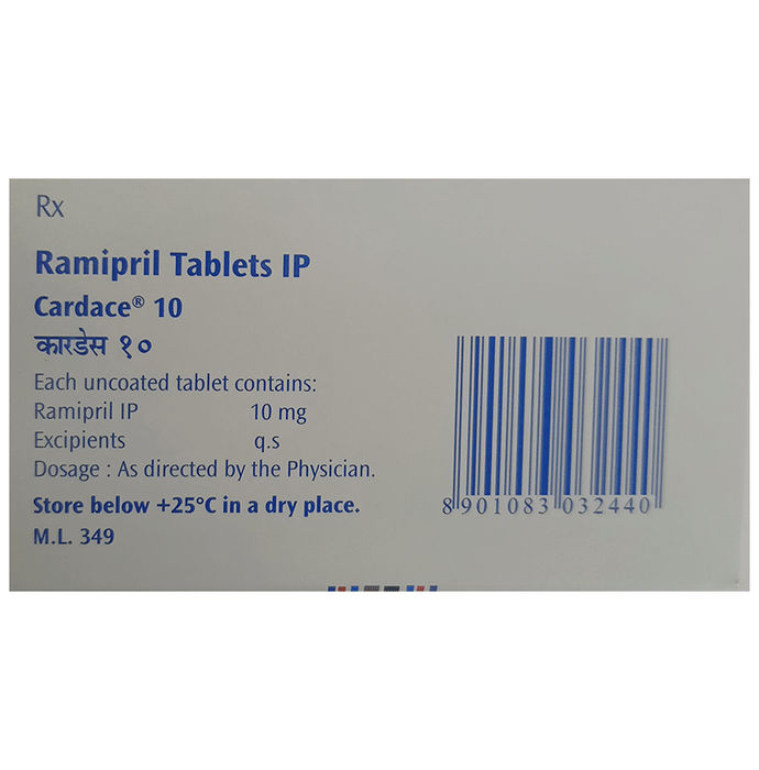 Cardace 10 Tablets