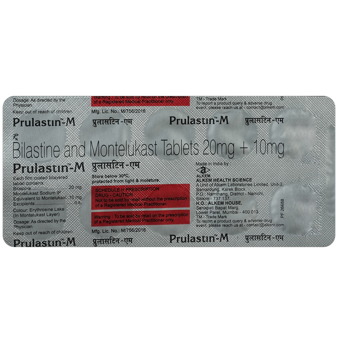 Prulastin-M Tablets
