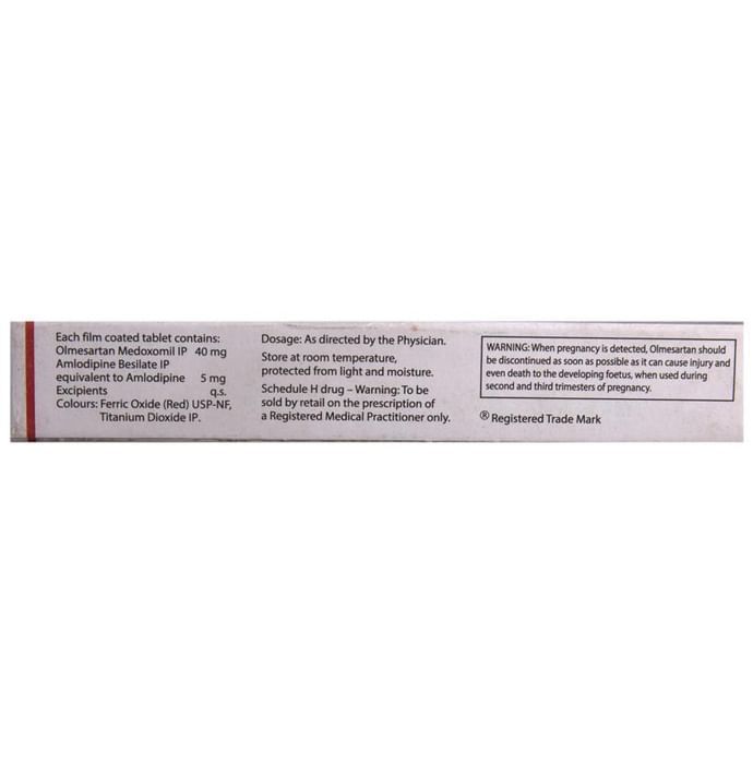 Olmezest Am 40 Tablet