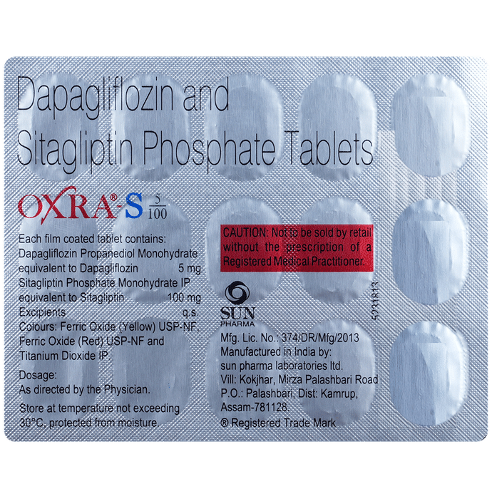 Oxra S 5/100 Tablets