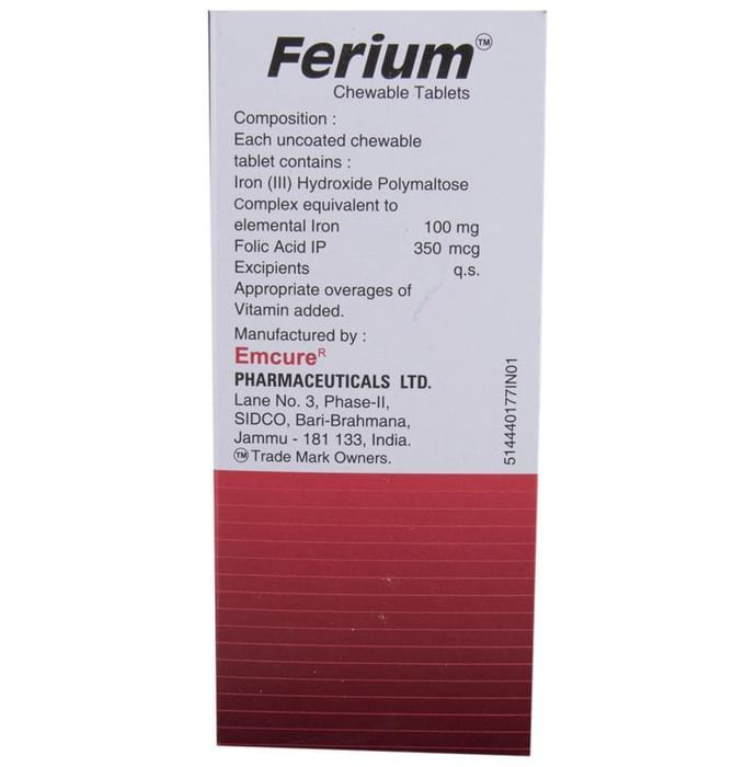 Ferium Chewable Tablets
