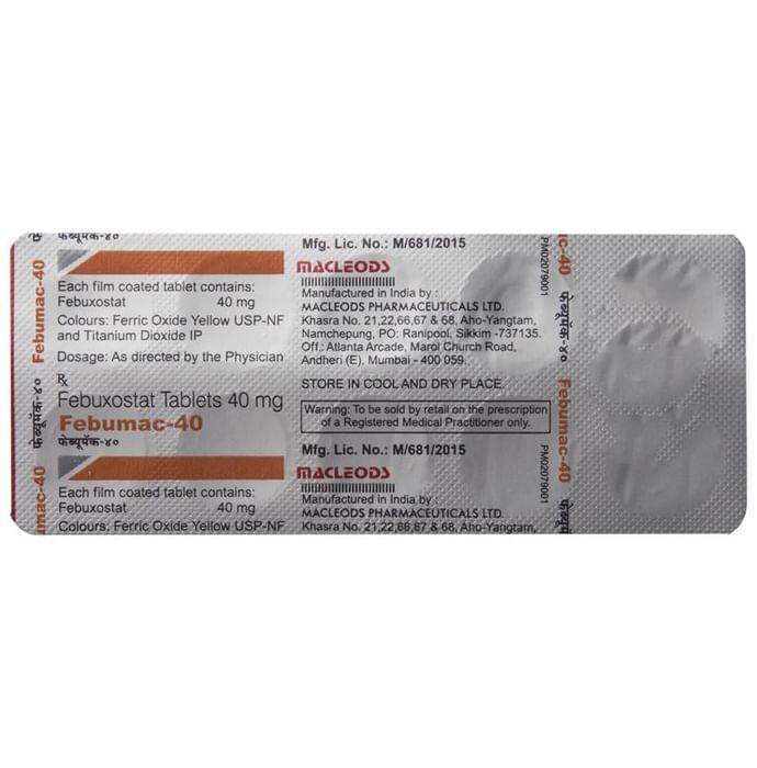 Febumac-40 Tablets