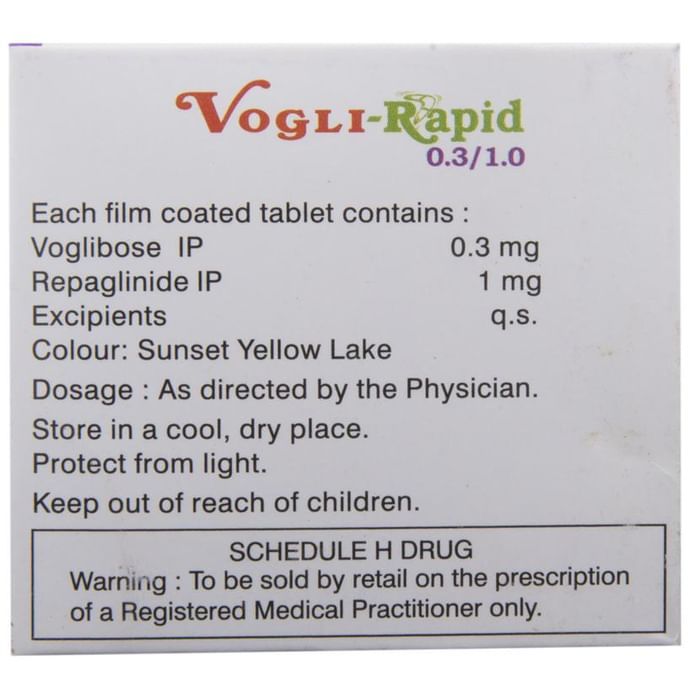 Vogli-Rapid 0.3/1.0 Tablets